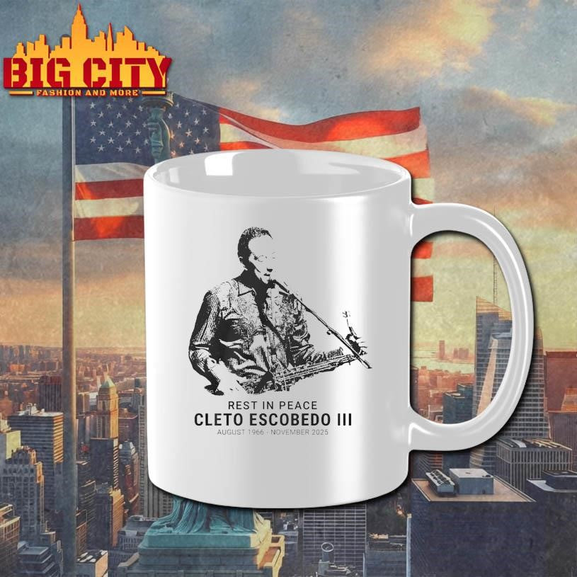 RIP Cleto Escobedo III Jimmy Kimmel Live Bandleader Shirt