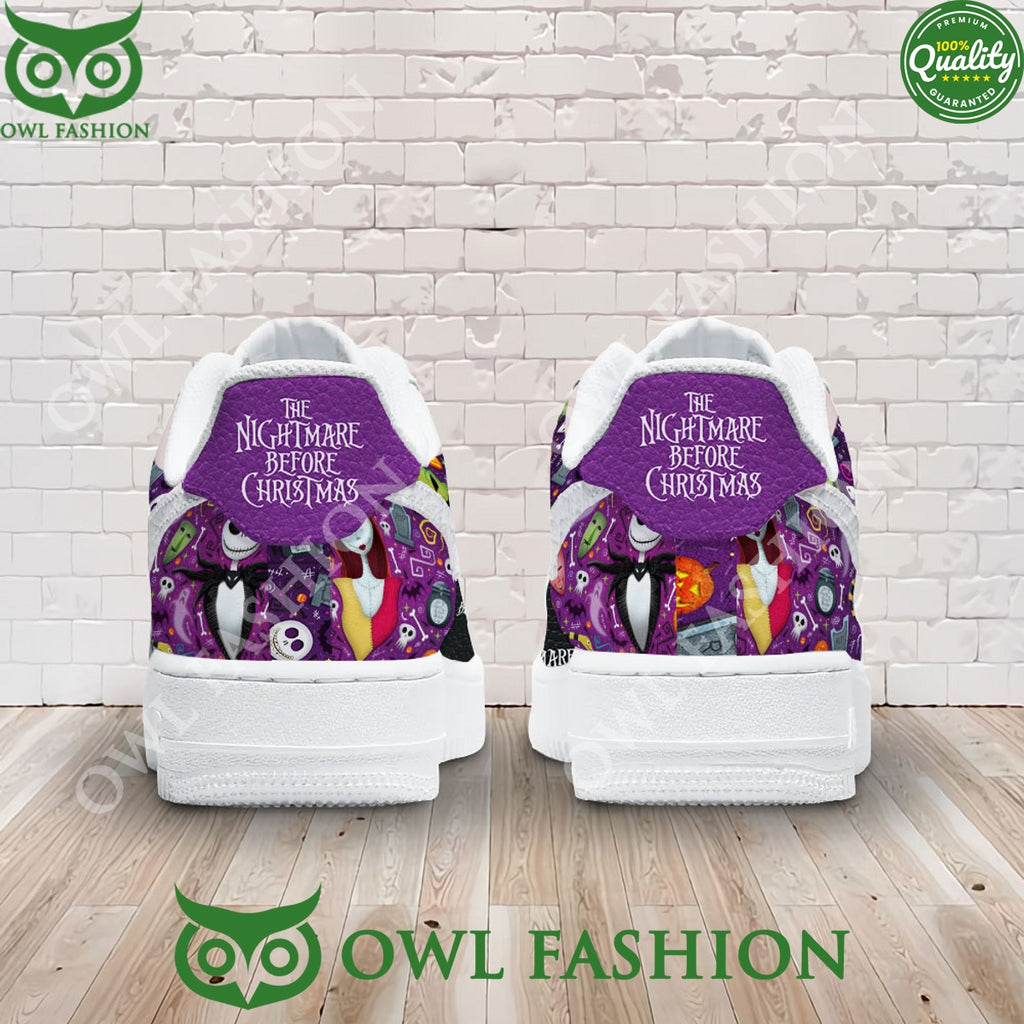 The Nightmare Before Christmas Halloween Pattern Air Force 1 Sneaker