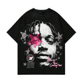 ROMWE Street Life Men's Portrait Printed Short Sleeve Unisex T-Shirt, Hoodie, Sweatshirt S-3XL, Mens & Womens Streetwear...