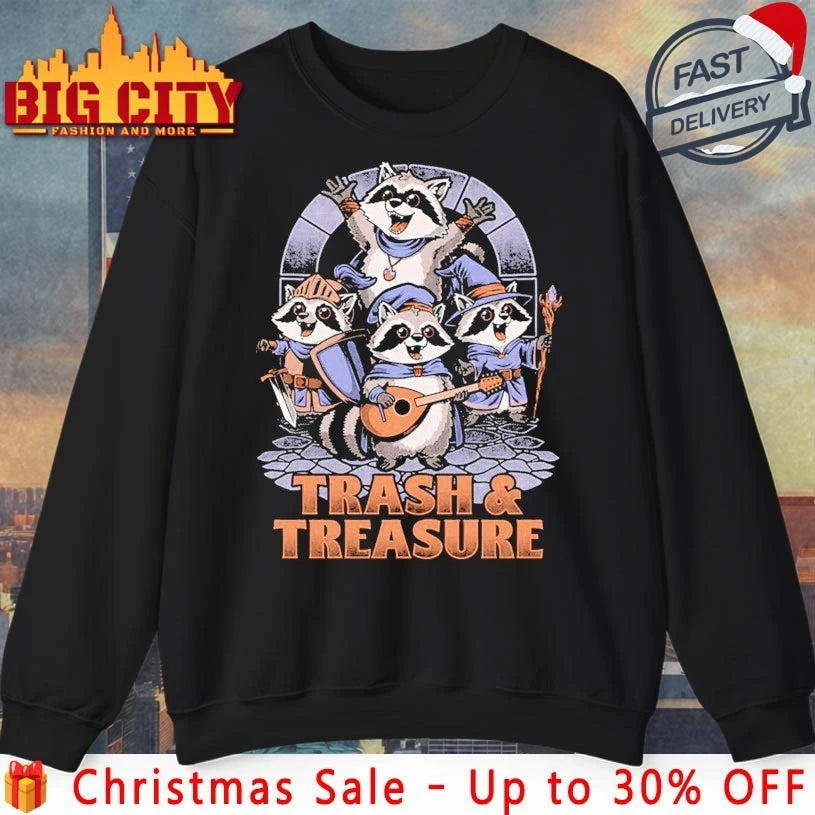 RPG Raccoon Crew Trash and treasure shirt