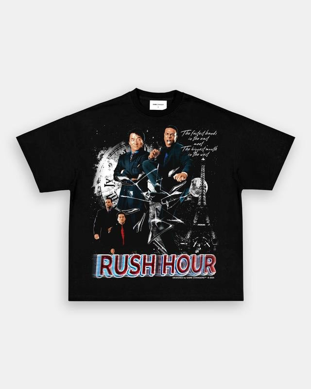 RUSH HOUR V2 TEE Trending Movie T shirt Vintage 90s T-shirt gift for Movie fans gift for him gift for her unisex T-shirt...