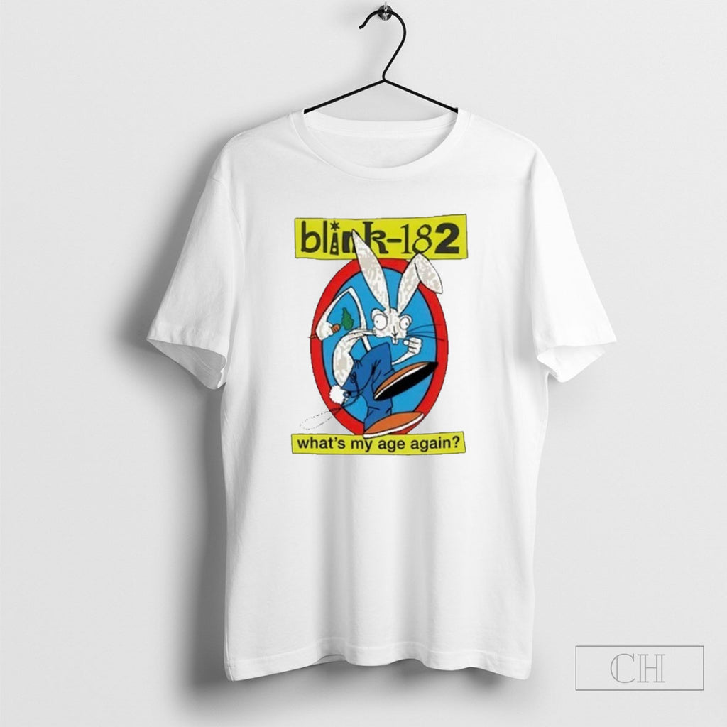 Rabbit Blink 182 Whats My Age Again Green 2025 Shirt Tee