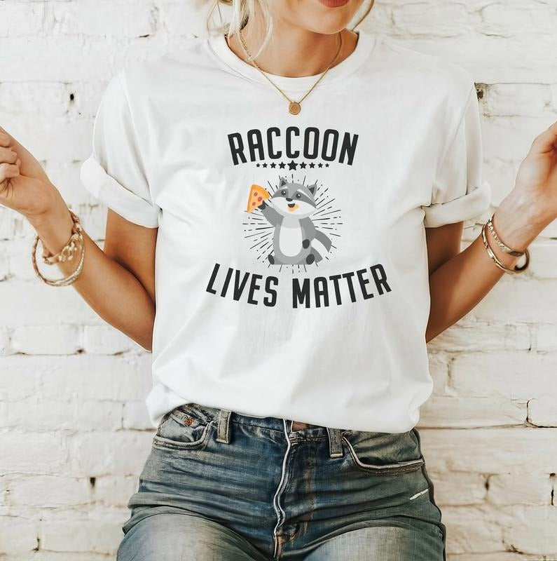 Raccoon Lives Matter Raccoon T Shirt Hoodie Sweater Funny Raccoon Meme Shirt Raccoon T Shirt Racoon Meme Gift Shirt Meme...