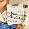 Race Day DTF Transfers - THIS IS NOT A SHIRT Hoodie, Sweatshirt | RetroVerseTees.com