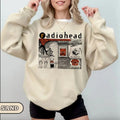 Radiohd Sweatshirt - I'm Tired Sleep Tonight Music Graphic Unisex Crewneck Sweatshirt T-Shirts, Hoodie | RetroVerseTees.com