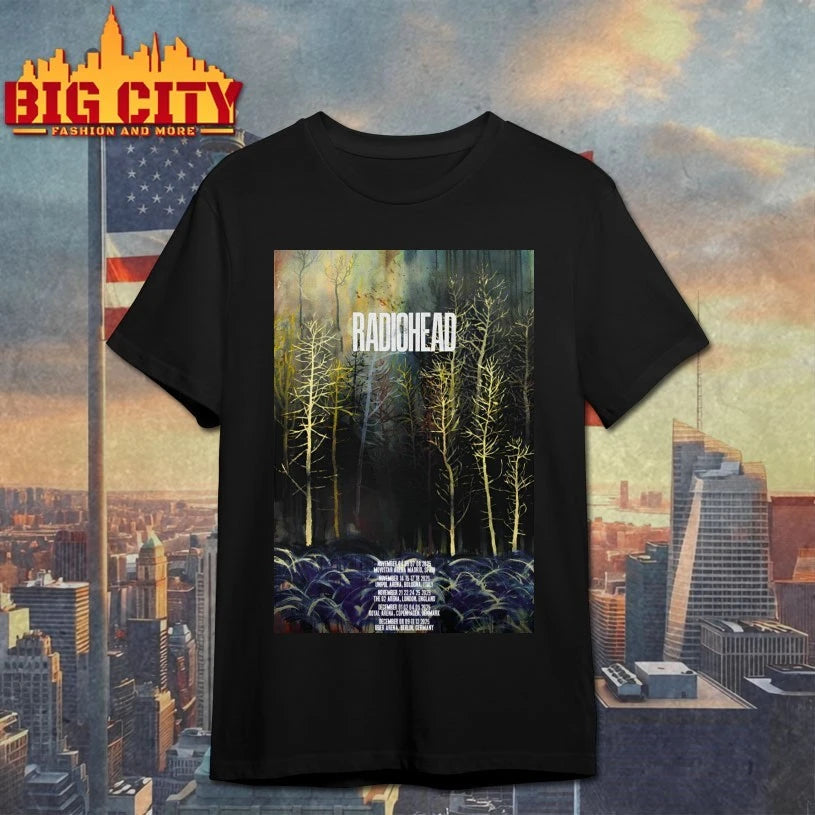 Radiohead 2025 Tour Poster shirt