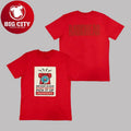 Radiohead Pick It Up Red Patch Europe Tour 2025 Two Sided Shirt