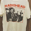 Radiohead Rock Band White Short Sleeve Cotton T-shirt Unisex S-3XL Menswear Top Hoodie, Sweatshirt | RetroVerseTees.com