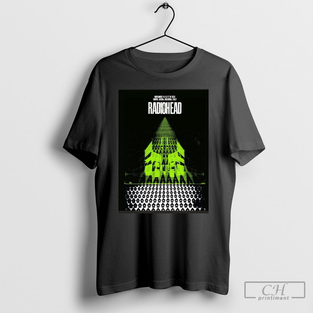 Radiohead Unipol Arena Bologna Italy November 2025 Shirt Tee