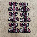 Rags To Riches Hat Patch (1 Patch) T-Shirts, Hoodie, Sweatshirt | RetroVerseTees.com