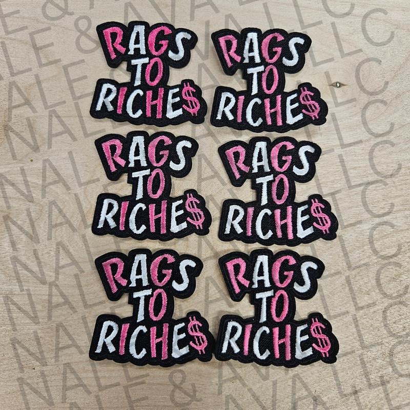 Rags To Riches Hat Patch (1 Patch) T-Shirts, Hoodie, Sweatshirt | RetroVerseTees.com
