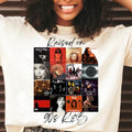 Raiised On 90s R&B Album Cover Tee, Music Artist Shirt, Music Lover Shirt Hoodie, Sweatshirt | RetroVerseTees.com