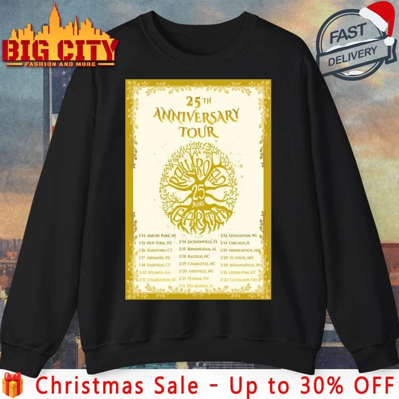 Railroad Earth Turns 25 In 2026 Poster Shirt