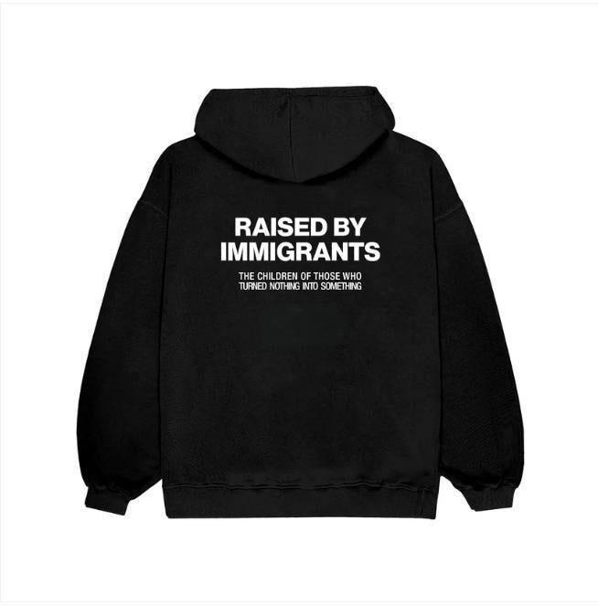Raised By Immigrants T-Shirt, Sweatshirt Gunpla brand Hoodie, Dreamer Hoodie, Proud Daughter, Hispanic Heritage, Mexican...