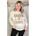 Raised on Country Long Sleeve T-Shirt Hoodie, Sweatshirt | RetroVerseTees.com