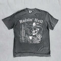 Raisin' Hell With The Hippies And Cowboys T-shirt, Western Graphic Shirt, Funny Cowboy Sweatshirt, Country Girl Gift,...