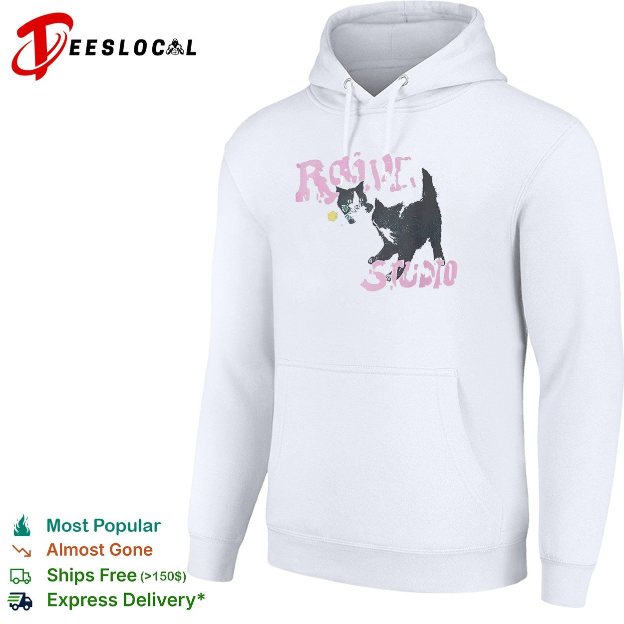 Raive Studio Cats kitten cute shirt
