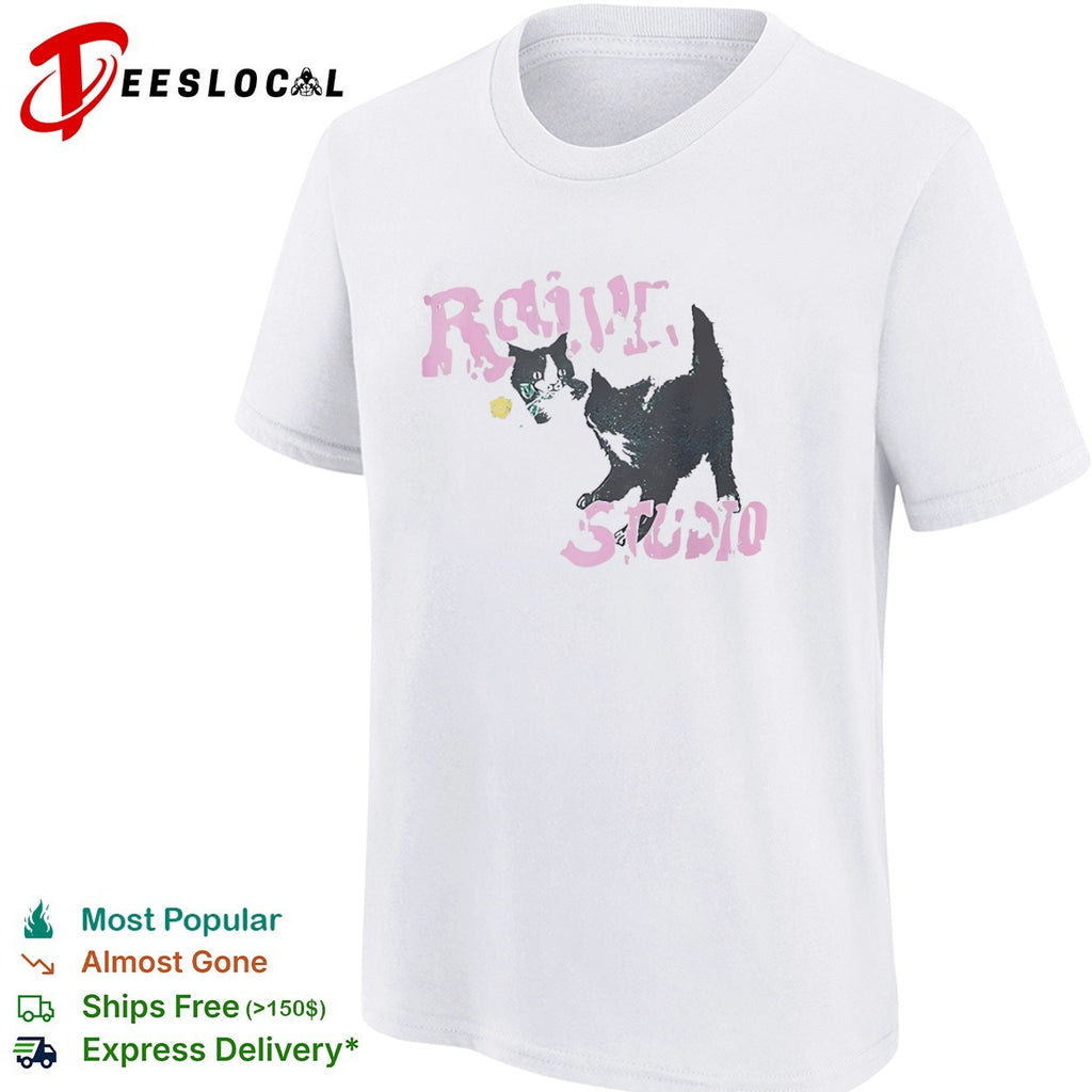 Raive Studio Cats kitten cute shirt