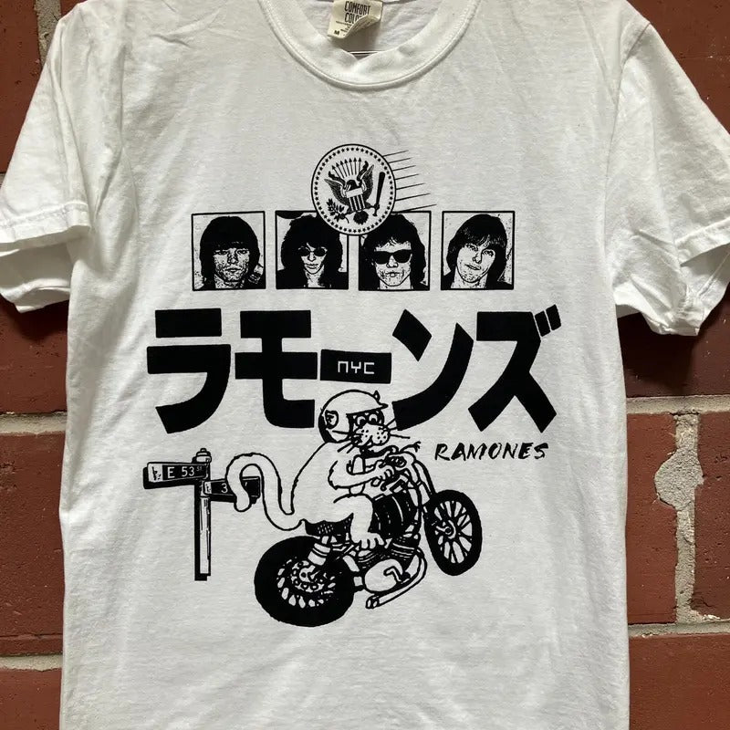 Ramønes fan art T-shirt, Gift For Her Hoodie, Sweatshirt | RetroVerseTees.com