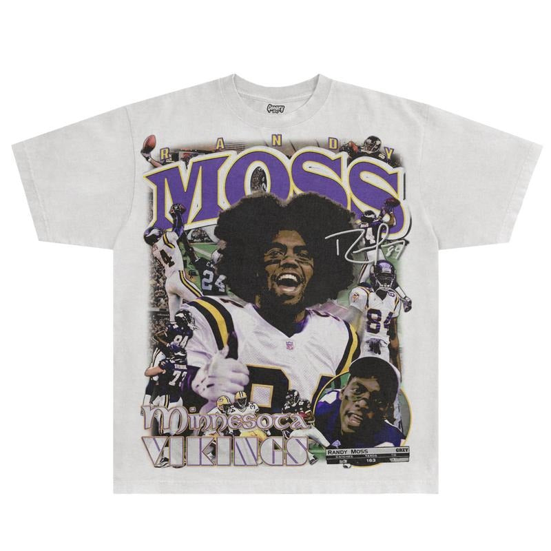 Randy Moss Tee | Vintage Tee Graphic T-Shirt Sweatshirt Hoodie | Sport Tee - Gift For Fan | RetroVerseTees.com