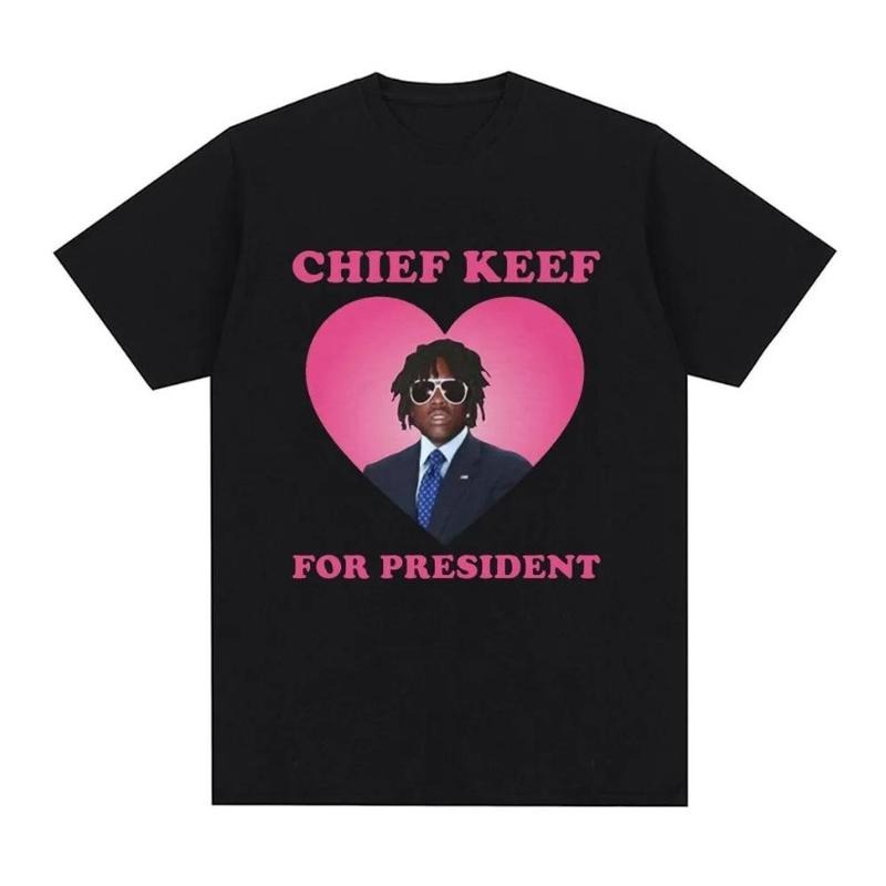 Rapper Chief Keef for President T Shirt Hoodie, Sweatshirt | RetroVerseTees.com