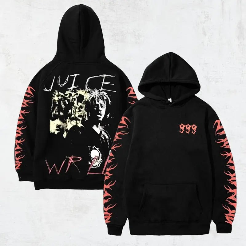 Rapper Juice wrld Hoodie Fashion For Men And Women, Juice WRLD 2 Sided Hoodie Unisex, Trending Hoodie, Gift For Him, Gift...