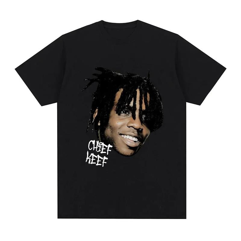 Rapper Keef Face Graphic T-shirt Hoodie, Sweatshirt | RetroVerseTees.com