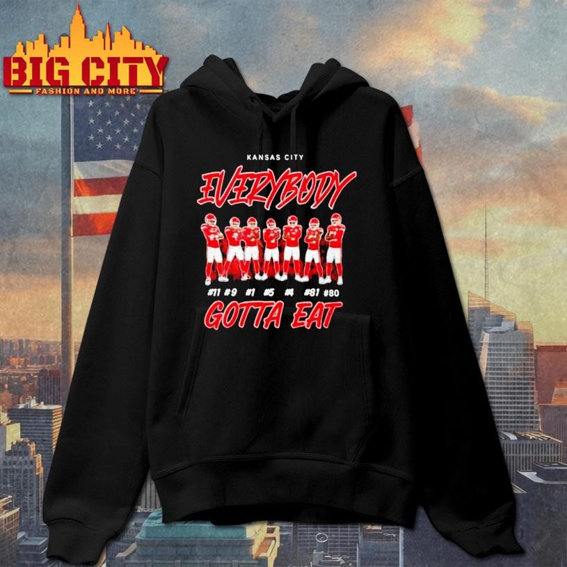 Rashee Rice Kansas City Everybody Gotta Eat Shirt