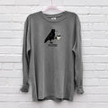 Raven Crow Coffee Shirt Halloween Shirt T-Shirt Fall Tee Tshirts Women's Oversized Gift for Coffee Lover Hoodie, Sweatshirt