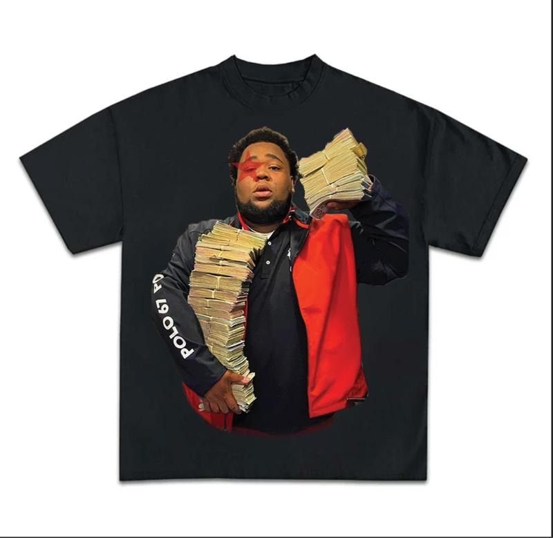 Rd Wave Moneyy Red Super Star Graphic Rap Tee Shirt Top Streetwear Hoodie, Sweatshirt | RetroVerseTees.com