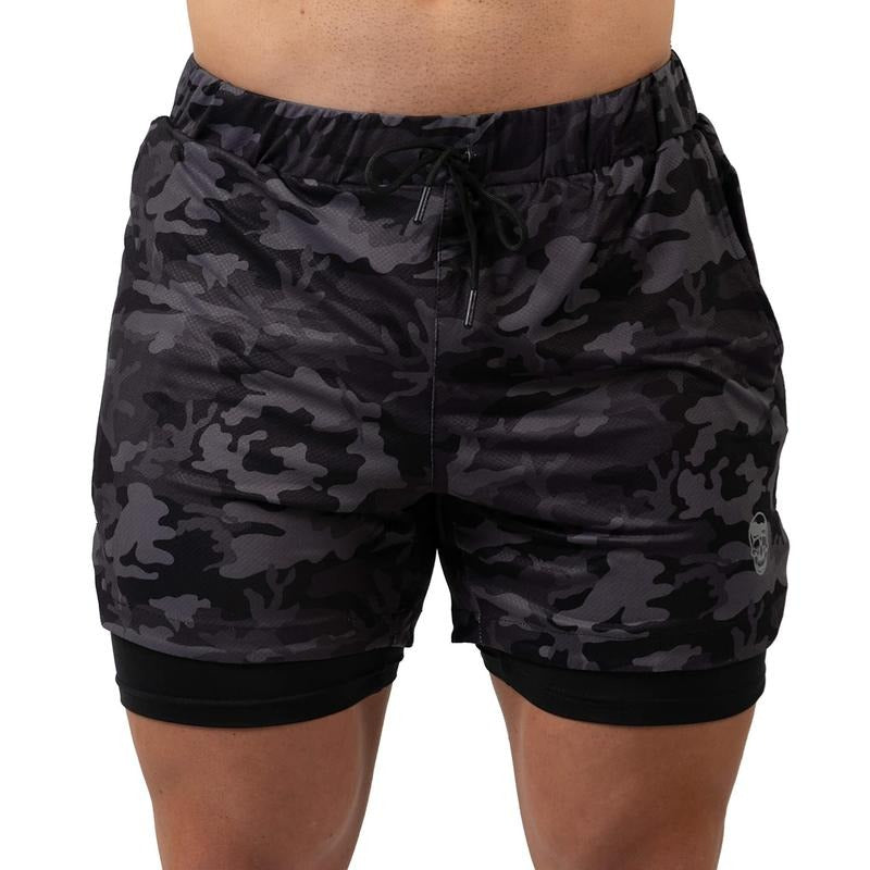 React Men's Summer Training Shorts - Midnight Camo, Lightweight Mesh with Built-in Liner T-Shirts, Hoodie, Sweatshirt