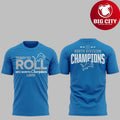 Ready To Roll NFC North Champions Lions 2024 North Division Champions Two Sided Shirt