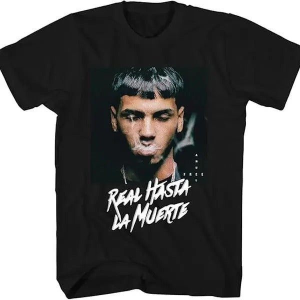 Real Hasta La Muerte Shirt Rapper Fan Hoodie, Sweatshirt | RetroVerseTees.com