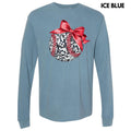 Red Baseball Dazzling Disco Long Sleeve Comfort Colors T-Shirt 'NLB' Hoodie, Sweatshirt | RetroVerseTees.com