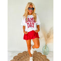Red Game Day Graphic Top T-Shirts, Hoodie, Sweatshirt | RetroVerseTees.com