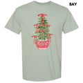 Red Potted Christmas Tree Comfort Colors T-Shirt 'NLB' Hoodie, Sweatshirt | RetroVerseTees.com
