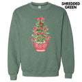 Red Potted Christmas Tree Sweatshirt 'NLB' T-Shirts, Hoodie | RetroVerseTees.com
