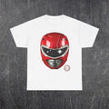 Red Power Ranger MMPR Tee Decoration Unisex Menswear Cotton T-Shirt Hoodie, Sweatshirt | RetroVerseTees.com