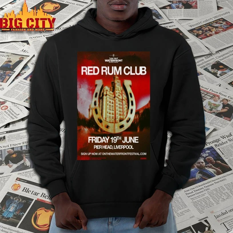 Red Rum Club June 19 2026 Liverpool UK Poster shirt