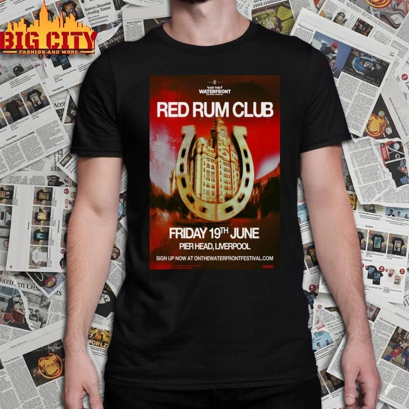 Red Rum Club June 19 2026 Liverpool UK Poster shirt