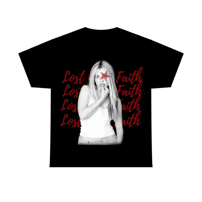 Red Star Lostyourfaith Tee Shirt, Avaaa Gift Fans Tee Cotton Fabric Hoodie, Sweatshirt | RetroVerseTees.com