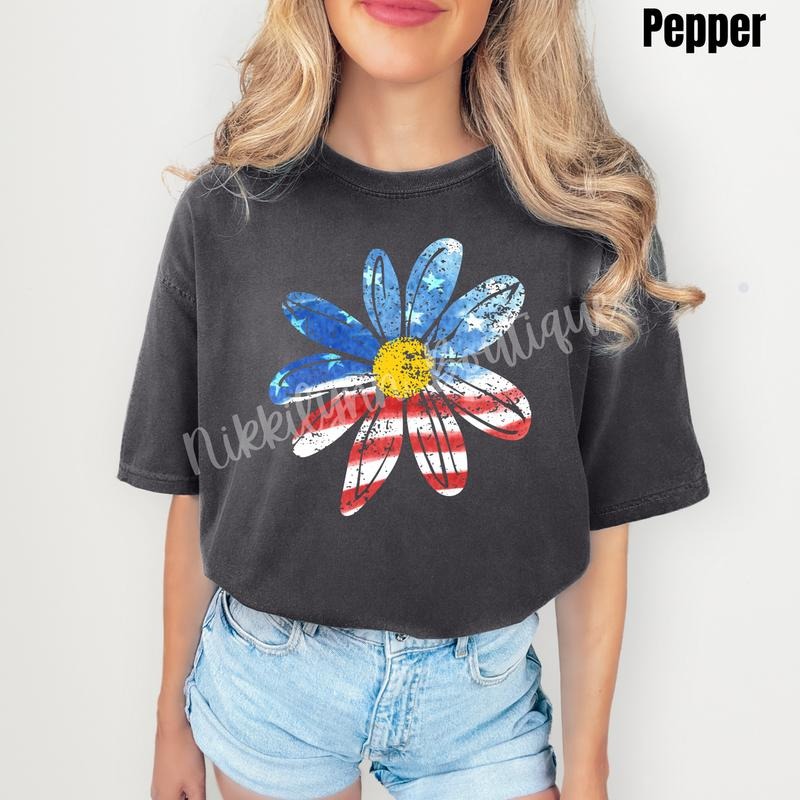 Red White & Bloom Comfort Colors T-Shirt 'NLB' Hoodie, Sweatshirt | RetroVerseTees.com