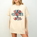 Red White Due T-Shirt, 4th of July T-Shirt, Patriotic T-Shirt, Independence Day T-Shirt, Retro American Boy Shirt,...