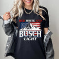 Red White and Busch Light 4th of July Shirt, Independence Day Shirt, 4th of July Party Shirt,Red White and Busch Light...