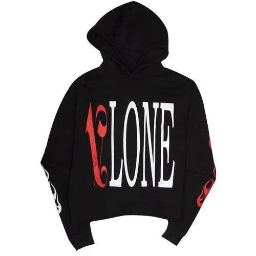 Vlone Palm Angels Hoodie Black/Red T-Shirts, Sweatshirt | RetroVerseTees.com