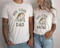 Reel Cool Mom Dad Matching T-shirts New Parents Gift Cute Pregnancy Baby Announcement Idea Fly Fishing Family Rainbow...
