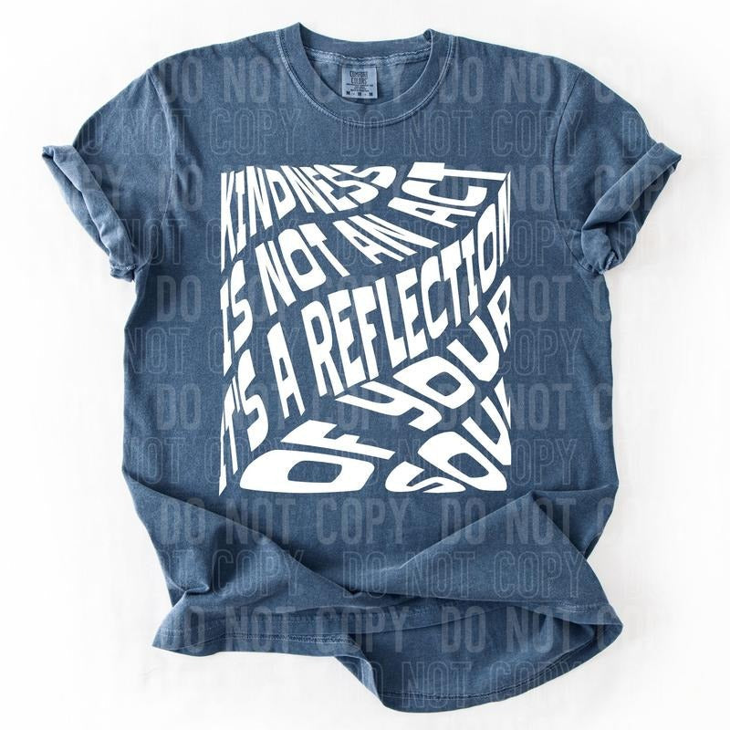 Reflection of Your Soul DTF Transfers - THIS IS NOT A SHIRT Hoodie, Sweatshirt | RetroVerseTees.com