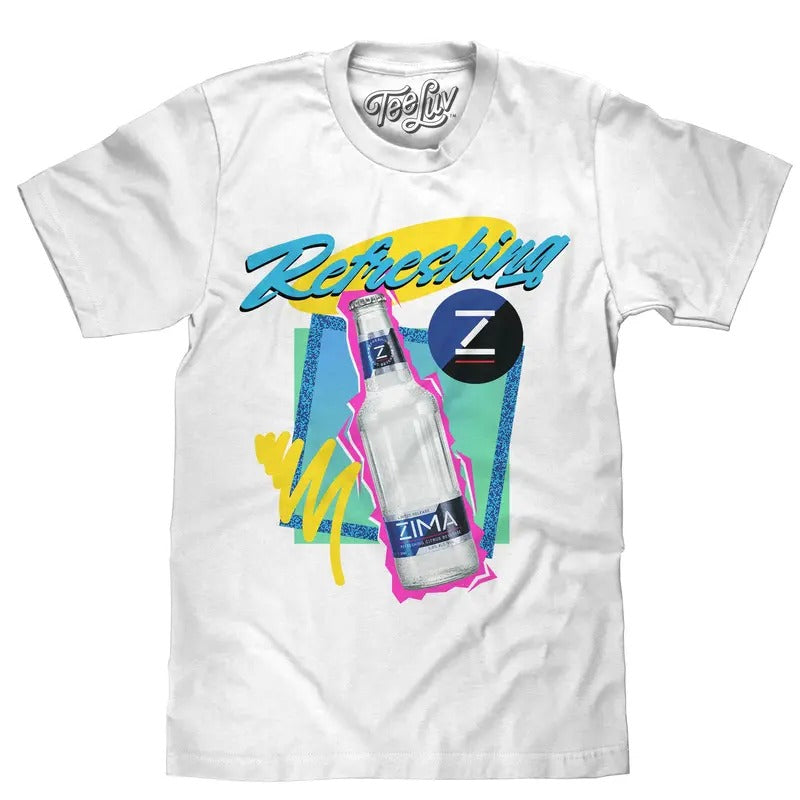Refreshing Zima T-Shirt - White Hoodie, Sweatshirt | RetroVerseTees.com
