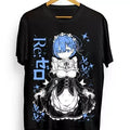 Rem Re Zero T-Shirt,Cute Re Zero Ram,Subaru,Japanese,Manga Graphic Tee Hoodie, Sweatshirt | RetroVerseTees.com