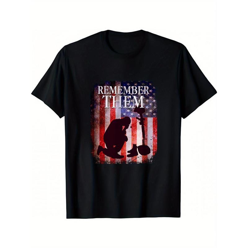 Remember TNF Memorial Day Men'WB shield T-Shirt